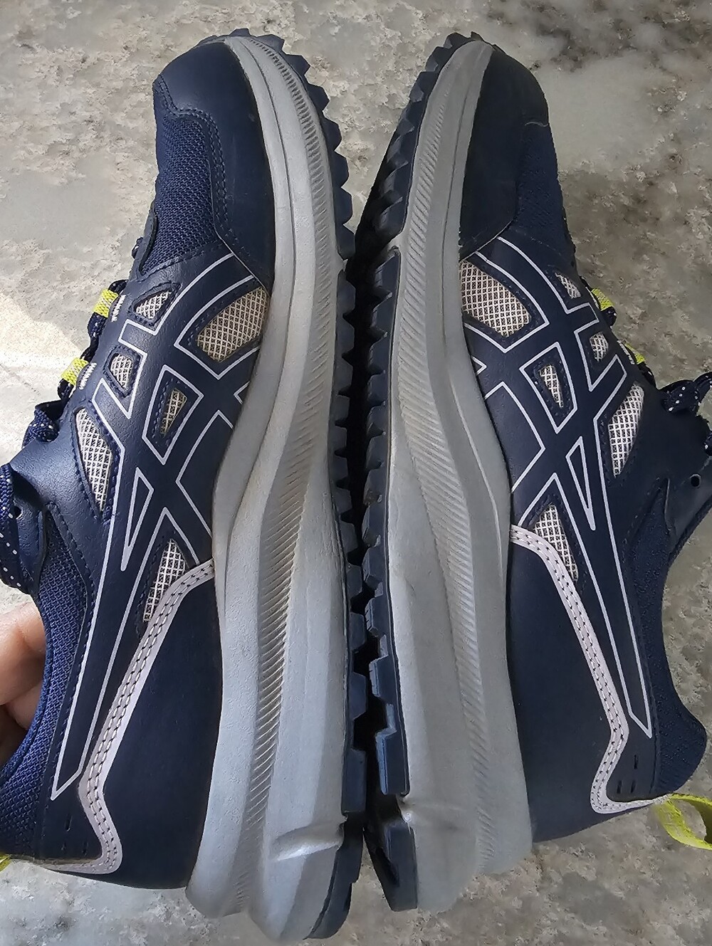 ASICS Trail Scout 3 Women's Size 10 Blue Expanse Sun Coral Trail Running Shoes - Picture 4 of 9